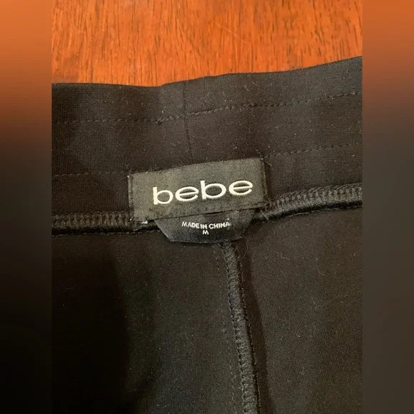 Like new BEBE size M woolish / spandex high quality pants/ leggings, must have!